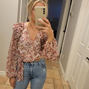 VICI floral blouse